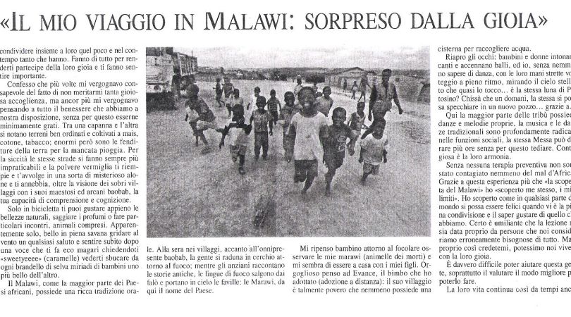 articolo malawi